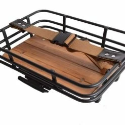 Kurv Atran Retro Med Rem Træbund AVS 29x40x7 23L