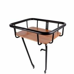 Frontbagagebærer Atran Cargo Jumbo Træbund