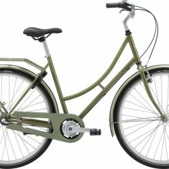 Raleigh Darlington Dame 3g Fodbremse 10 Raleigh Darlington Dame 3g Fodbremse -Cykelforretning raleigh darlington dame nexus 7g fod blank groen elcykelsalg 1