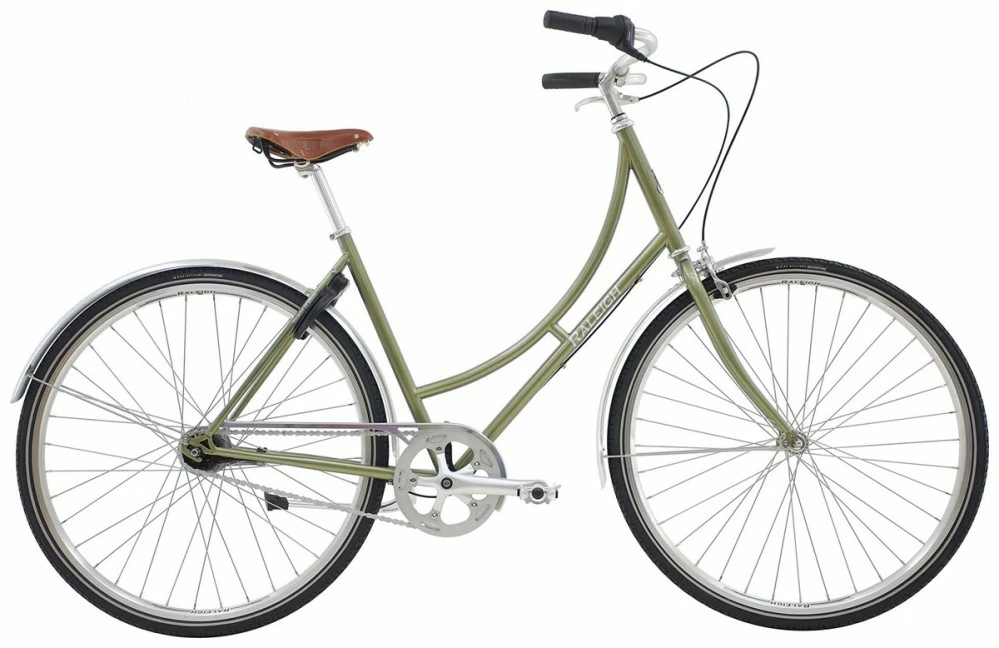 Raleigh Tourist Classic Dame 7g Fod/V-bremse Grøn 3 Raleigh Tourist Classic Dame 7g Fod/V-bremse Grøn