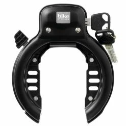 Ringlås Med Beslag Sort