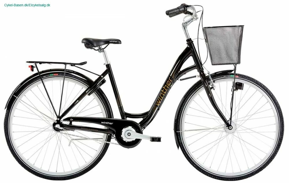 Winther Shopping Alu Dame 7g Fodbremse Dynamo 3 Winther Shopping Alu Dame 7g Fodbremse Dynamo